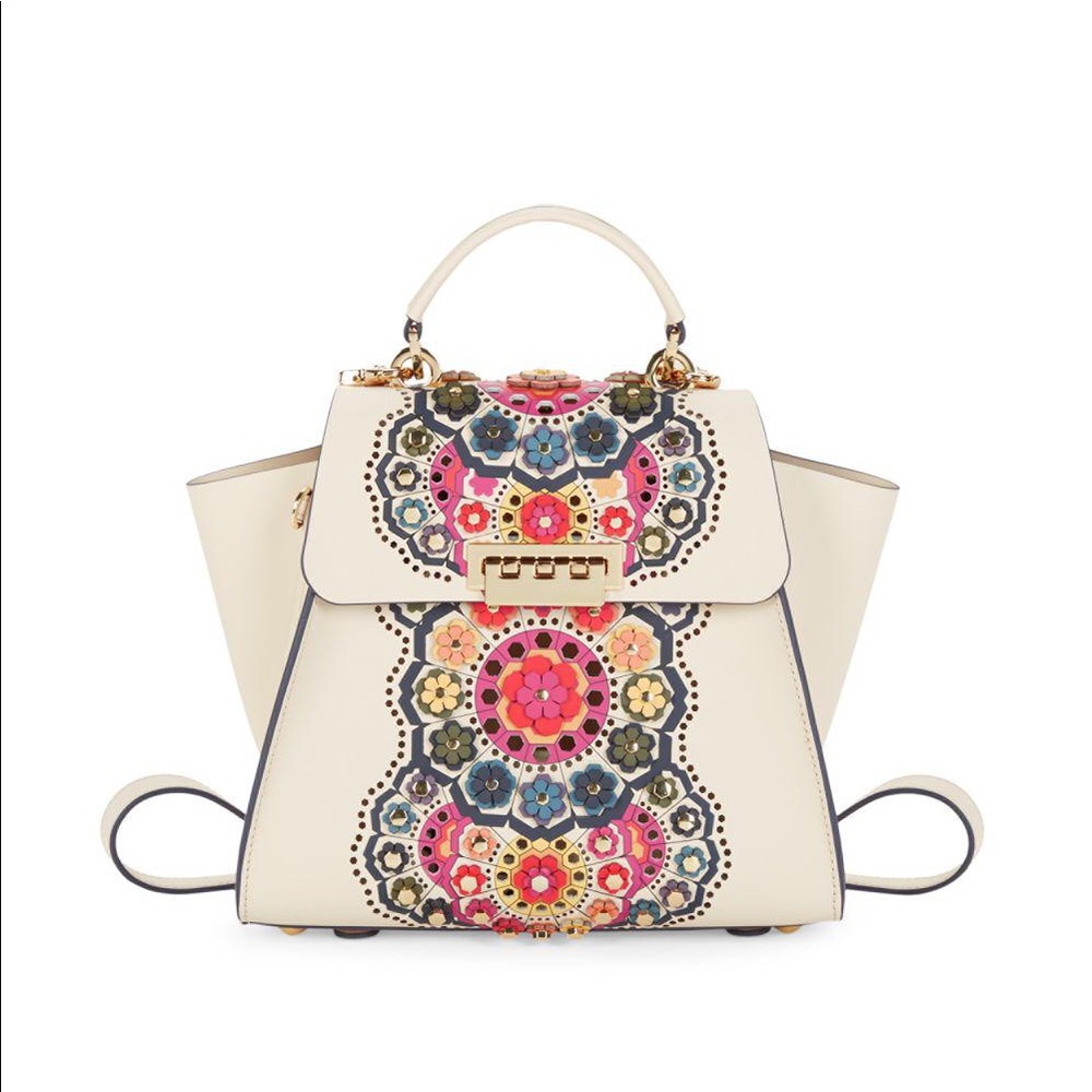 Zac Posen floral backpack